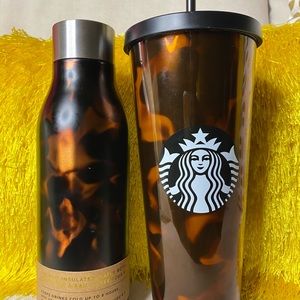 Starbucks Tortoise Shell 24Oz Cup 20oz H2O Bottle
